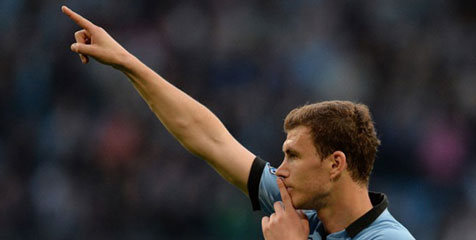 Review: Gol Tunggal Dzeko Beri Kemenangan City