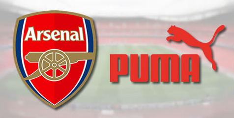 Puma Gantikan Nike Jadi Apparel Arsenal