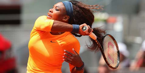 Serena Williams Melaju Mulus ke Delapan Besar Madrid Terbuka