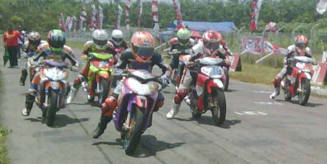 125 Pebalap Ikut Kejurnas Motoprix di Manado