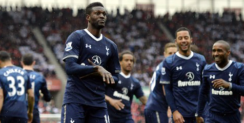 Ambisi Adebayor Bawa Spurs ke Liga Champions