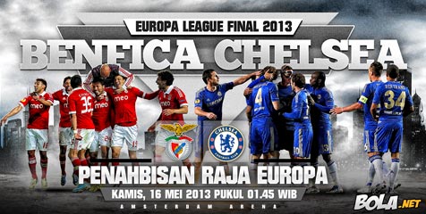 Data dan Fakta Final Liga Europa: Benfica vs Chelsea