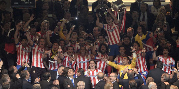 Video: Penyerahan Piala Raja Kepada Atletico Madrid