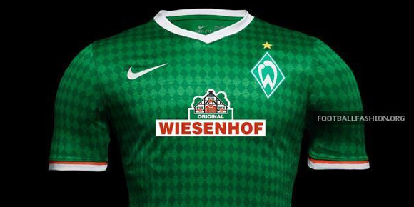 Detail Jersey: Werder Bremen Home 2013-2014