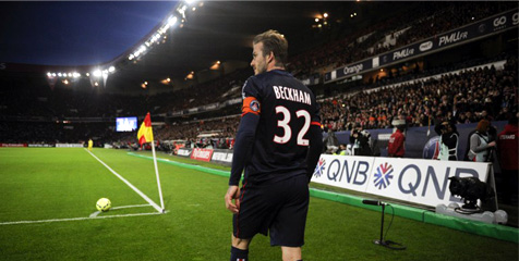 Beckham Ingin Tuntaskan Masa Pensiun di Paris