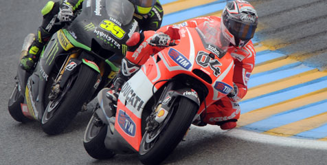 Dovizioso: Memimpin Balapan Sangat Menyenangkan!