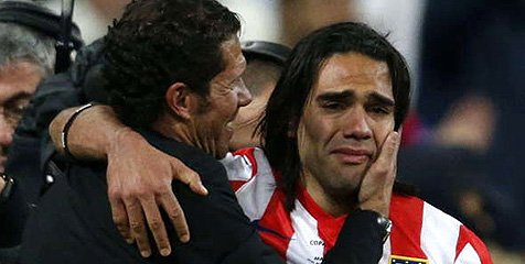 Diego Simeone Ucapkan Perpisahan Pada Falcao