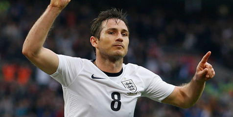 Lampard Bertekad Raih 100 Caps Bersama Inggris