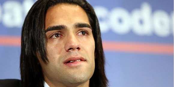 Tangis Falcao di Konferensi Pers Terakhir Bagi Atletico