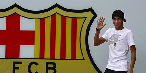 Neymar Sudah Tiba di Barcelona!