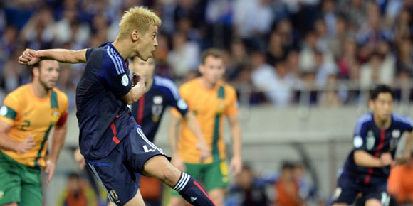 Highlights WCQ 2014: Jepang 1-1 Australia