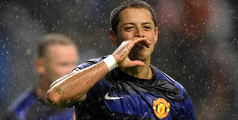 Agen: Chicharito Bertahan di Old Trafford