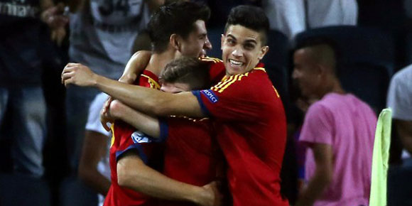 Highlights Euro U-21 2013: Spanyol 1-0 Rusia