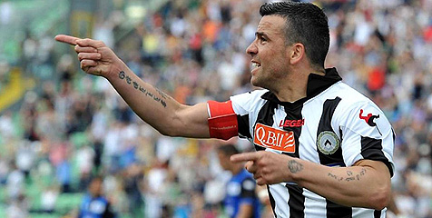 Di Natale Tolak Juve Demi Ukir Sejarah di Udinese Di Natale Tolak Juve Demi Ukir Sejarah di Udinese