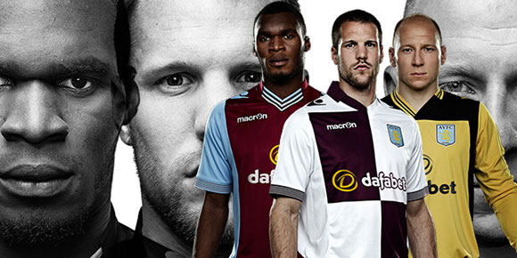 Detail Jersey: Aston Villa Musim 2013-2014