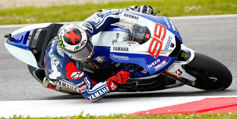 Lorenzo Berkuasa di Latihan Pertama MotoGP Catalunya