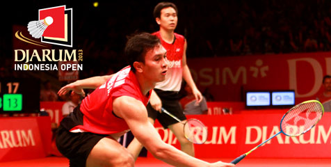 Ahsan/Hendra Sabet Gelar Juara di Indonesia Open 2013