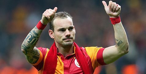 Hutang Budi Buat Sneijder Berat Tinggalkan Galatasaray