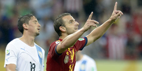 Soldado Impikan Spanyol-Brasil di Final Konfederasi