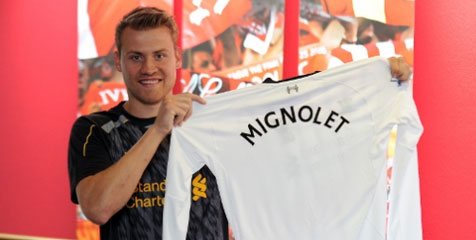 Mignolet Resmi Gabung Liverpool