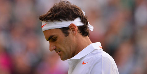 Roger Federer Tersingkir dari Wimbledon 2013