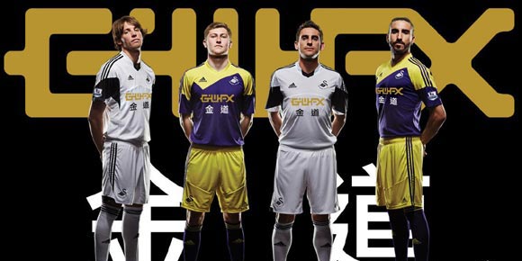 Detail Jersey: Swansea Home dan Away 2013-2014