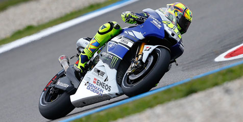 Rossi Terdepan di Latihan Pagi MotoGP Belanda