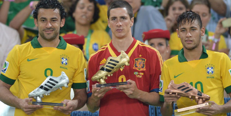 Torres Sabet Sepatu Emas Piala Konfederasi 2013