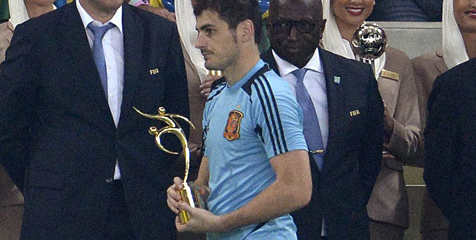 Kartu Merah Pique Tak Halangi Spanyol Raih Fair Play Trophy