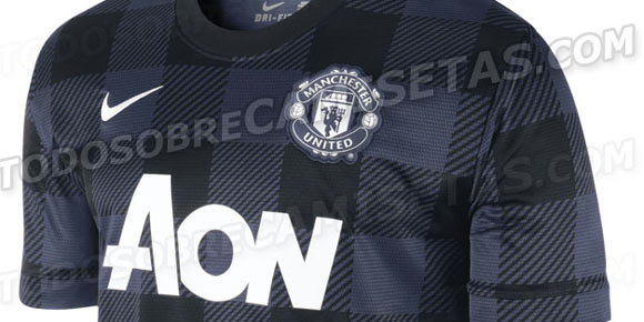 Detail Jersey: Manchester United Away 2013-2014