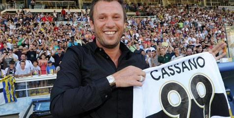 Cassano Incar Piala Dunia Lewat Parma