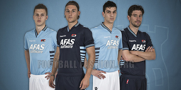 Detail Jersey: AZ Alkmaar Away dan Ketiga 2013-2014