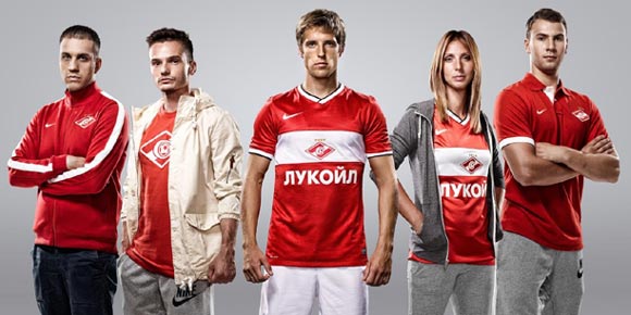 Detail Jersey: Spartak Moskow Home dan Away 2013-2014