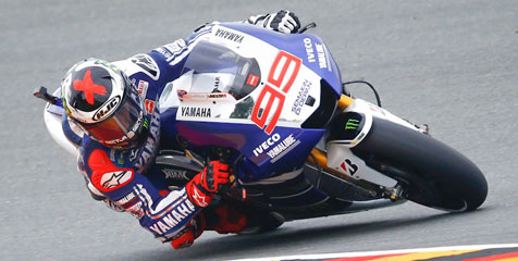 Lorenzo Kuasai Latihan Pertama MotoGP Jerman