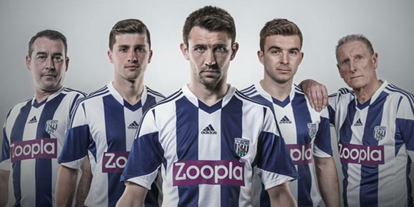 Detail Jersey: West Brom Home 2013-2014 - Bola.net