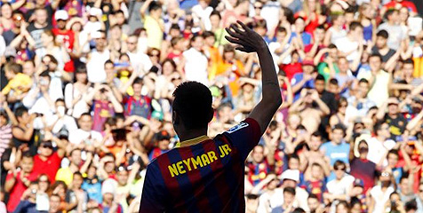 Neymar Pilih Nomor 11 Barcelona