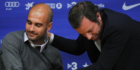 Rosell Dukung Guardiola Jadi Presiden Barca