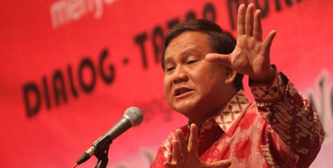 Prestasi Timnas Terpuruk, Prabowo Tuding PSSI Tak Becus