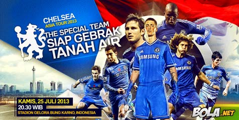 Chelsea Protes Fans Indonesia Harus Membayar