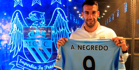 Negredo Tak Butuh Banyak Rayuan Untuk Gabung City