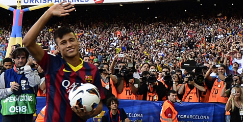 Rivaldo: Neymar Akan Pukau Fans Barca