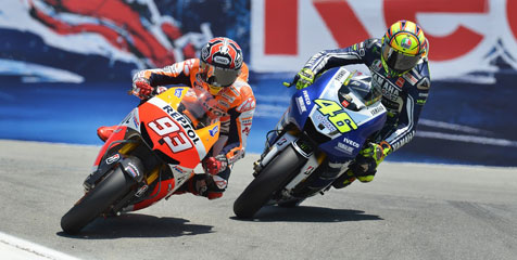 Rossi: Marquez Bisa Jadi Pebalap Terhebat Sepanjang Masa