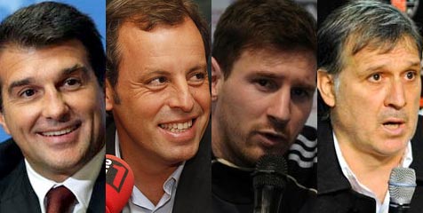 Laporta Dukung Martino Tapi Kecam Rosell