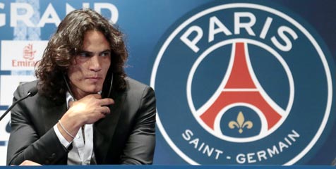 Cavani Siap Jalani Debut Melawan Madrid