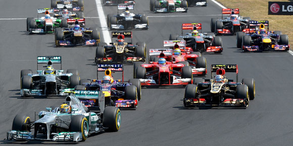 Galeri Foto Gelaran Balap Formula 1 GP Hungaria 2013