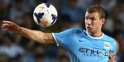 Pellegrini Jadikan Dzeko Striker Utama City