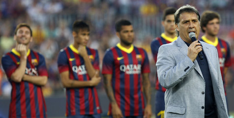 Sabella: Bersama Martino, Messi di Tangan Yang Aman Sabella: Bersama Martino, Messi di Tangan Yang Aman