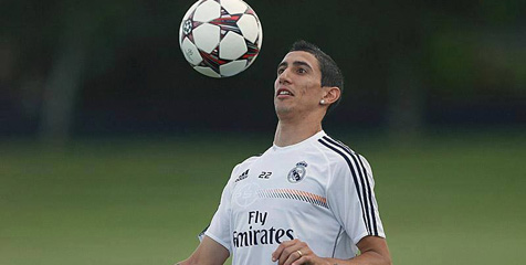 Tak Bermain Sebagai Sayap, Di Maria Tetap Nyaman