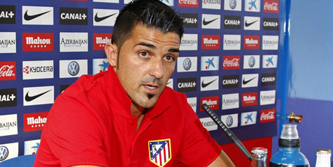 Villa: Atletico Harus Sempurna Untuk Jatuhkan Barca