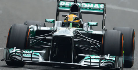 Hamilton Rebut Pole F1 GP Belgia